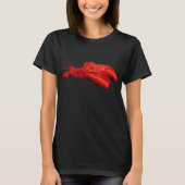 T-shirt Chaussures de Ballet Rouge (Devant)