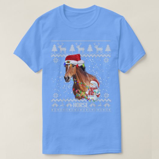 T-shirt Chaussures de Noël moches (Design devant)