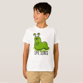 T-shirt Chaussures de vie amusant animal jeu (Devant entier)