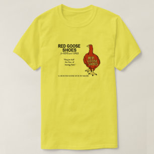 T-shirt Chaussures d'Oies rouges de l'Illinois
