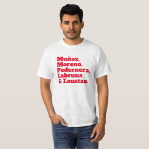 T-shirt Chaussures en toile la Machine River Plate