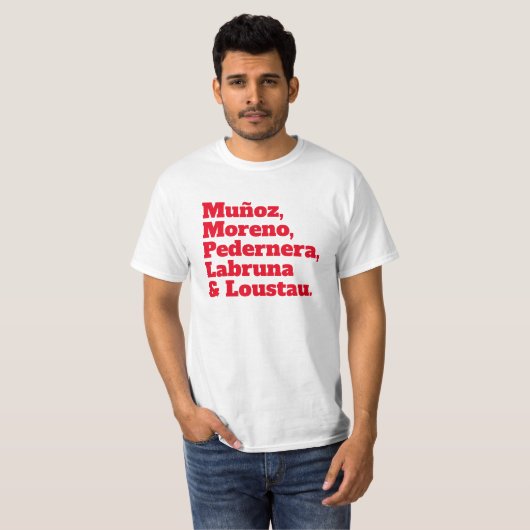 T-shirt Chaussures en toile la Machine River Plate (Devant entier)