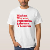 T-shirt Chaussures en toile la Machine River Plate (Devant)