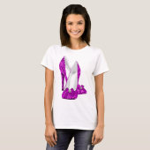 T-shirt Chaussures haute talon Stileto Parties scintillant (Devant entier)