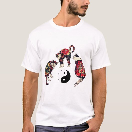 T-SHIRT CHAUSSURES JAPONAISES, DRAGON RED DEVIL TATTOOS, Y (Devant)