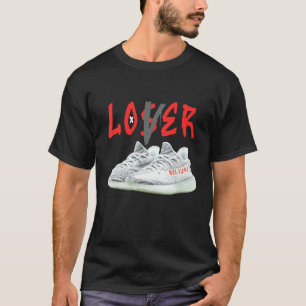 T-shirt Chaussures Loser Drip Basket Match 350 V2 Blue Tin