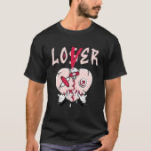 T-shirt Chaussures Loser Lover Heart Drip Tee To Matt Low  (Devant)