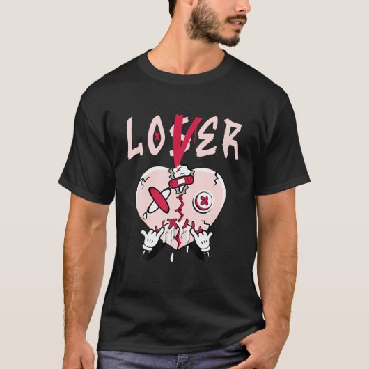 T-shirt Chaussures Loser Lover Heart Drip Tee To Matt Low (Devant)