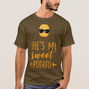 T-shirt Chaussures Ma Pomme De Terre Douce I Yam Thanksgiv