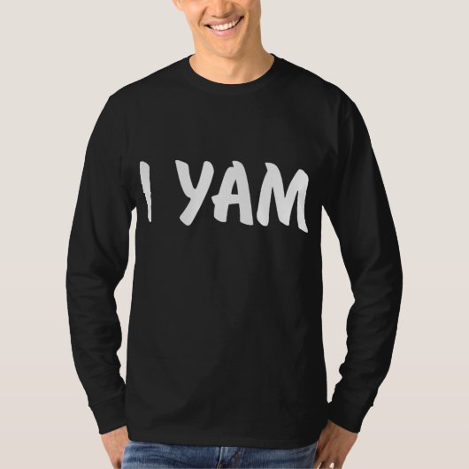 T-shirt Chaussures Ma Pomme De Terre Douce Je Yam Joue Cou (Devant)