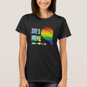 T-shirt Chaussures Mineur Couple Fierté Coeur Lgbt Lesbian