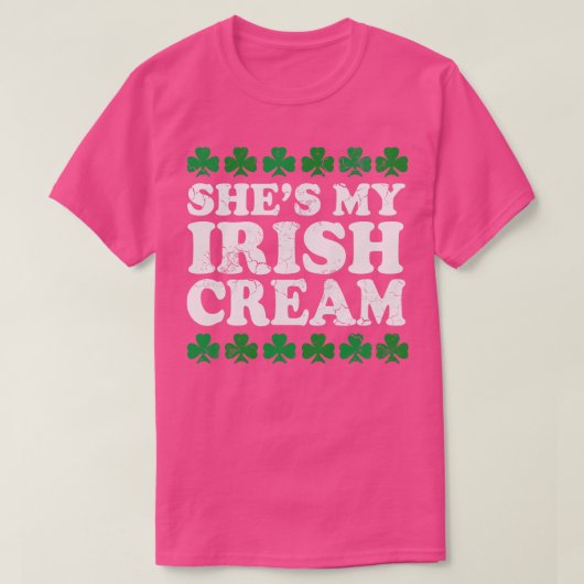 T-shirt Chaussures Mon Jour de la Saint Patrick de crème i (Design devant)