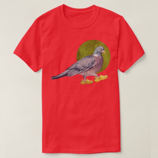 T-shirt Chaussures Pigeon In 2 (Design devant)