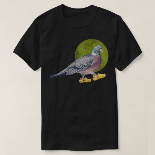 T-shirt Chaussures Pigeon In rose 2 (Design devant)