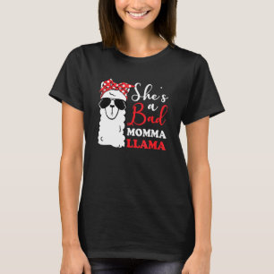 T-shirt Chaussures Un Mauvais Momma Llama Fête des mères M