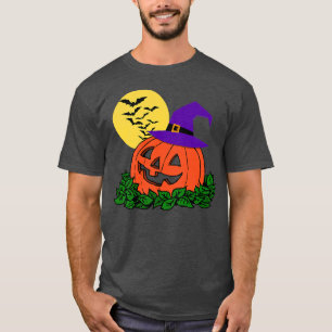 T-shirt Chauve-souris Casquette Citrouille Jack-o'-lantern