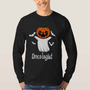 T-shirt Chauve-Souris Citrouille Fantôme Oncologie Cool Ha