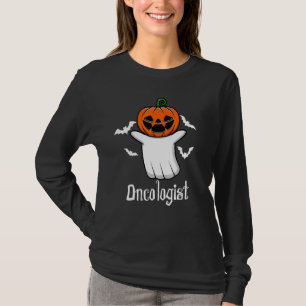 T-shirt Chauve-Souris Citrouille Fantôme Oncologie Cool Ha
