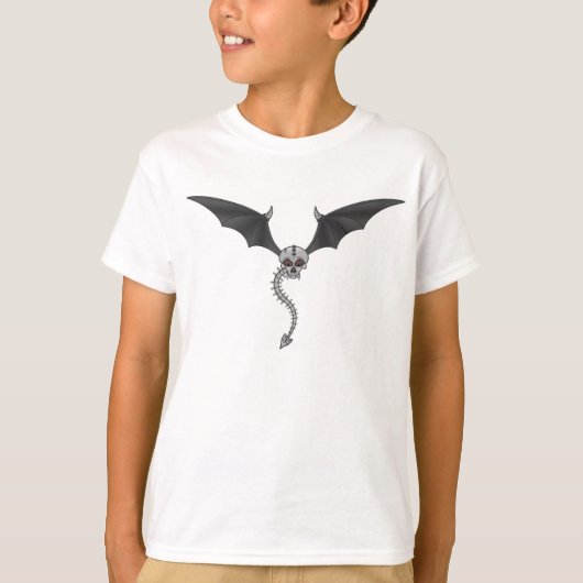 T-shirt Chauve-souris crâne (Devant)