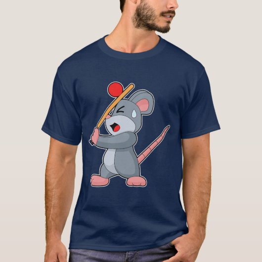 T-shirt Chauve-souris de cricket (Devant)
