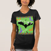 T-shirt Chauve-Souris Effrayant (Devant)