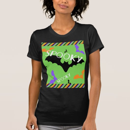 T-shirt Chauve-Souris Effrayant (Devant)