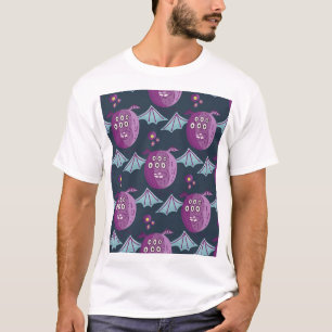 T-shirt Chauves-souris Monster : Cartoon Vintage