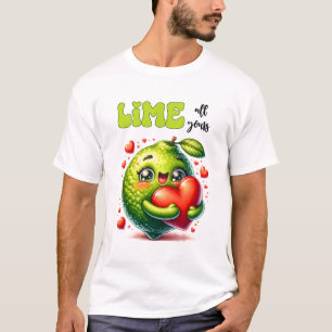 T-shirt Chaux Drôle Tout Votre Punny Valentine