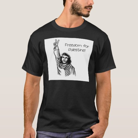 T-shirt Che Guevara, liberté pour la Palestine ! (Devant)