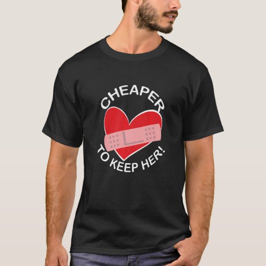 T-shirt Cheaper To Keep Her Failed Marriage Divorce Break  (Devant)