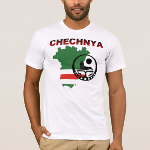 T-shirt Chechnya + Map + Gerb