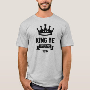 T-shirt Checkers King Me