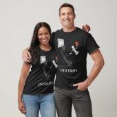 T-shirt Checkmate Chess Basketball Jeu Board King (Unisexe)