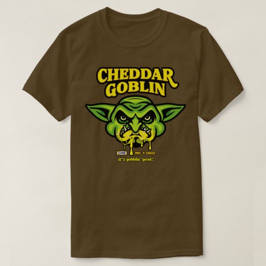 T-shirt Cheddar Goblin (Design devant)