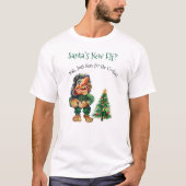 T-shirt Cheeky Christmas Troll et Tree Delight (Devant)