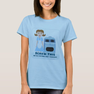 T-shirt Cheeky Salty Kitsch Maison Design d'art
