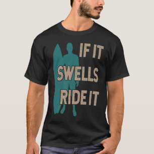 T-shirt Cheeky surfer & surf Si il gonfle sur