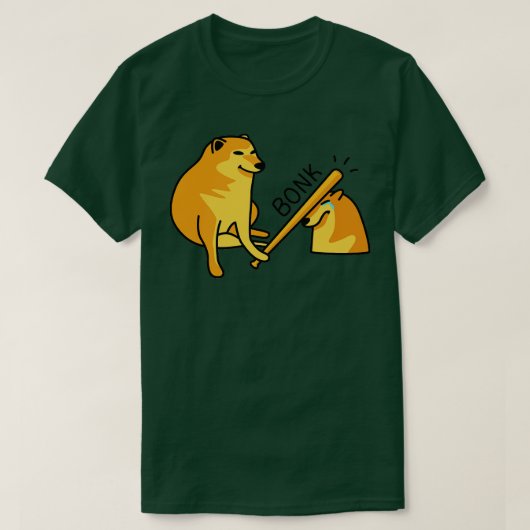 T-shirt Cheems Bonk Chien (Design devant)