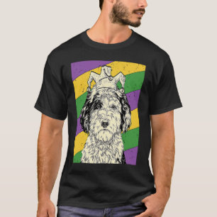 T-shirt Cheepadoodle Jester Mardi Gras Doodle Chien Maman