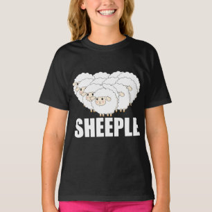 T-shirt Cheeple Question Rien Ne Reste Terrifié - Sheep