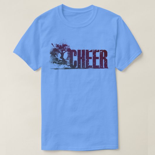 T-shirt Cheer Cherleader Cherled (Design devant)