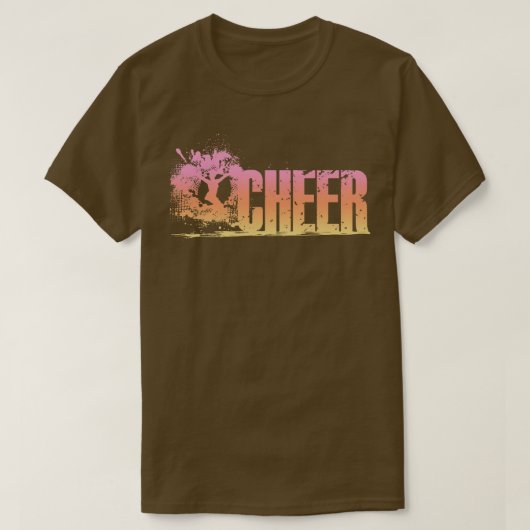 T-shirt Cheer Cherleader Cherled 2 (Design devant)