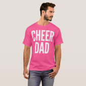 T-shirt Cheer Dad Cheerleading Matching Parents (Devant entier)