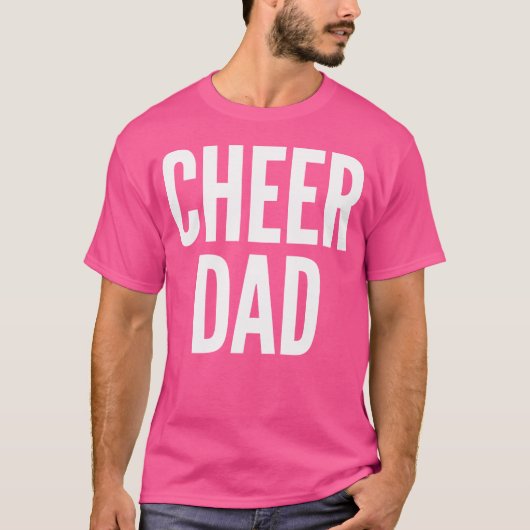 T-shirt Cheer Dad Cheerleading Matching Parents (Devant)