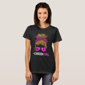 T-shirt Cheer Girl Pom-pom girl Écharpe Cheerled Sunglass (Devant entier)