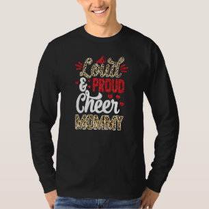 T-shirt Cheer Maman Plus Grand Empreinte de léopard Ventil