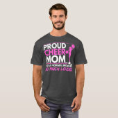 T-shirt Cheer Maman Pom-pom girl Maman Cheer Competition (Devant entier)