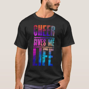 T-shirt Cheer Me Donne La Vie Citation De Cheerleader Hu