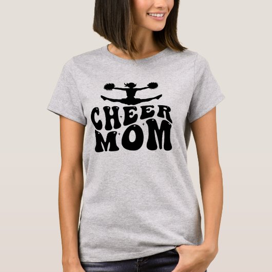 T-shirt Cheer Mom (Devant)