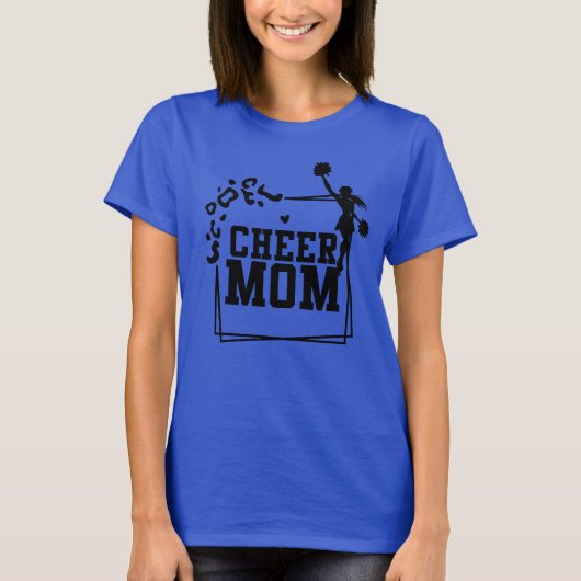 T-shirt Cheer Mom (Devant)